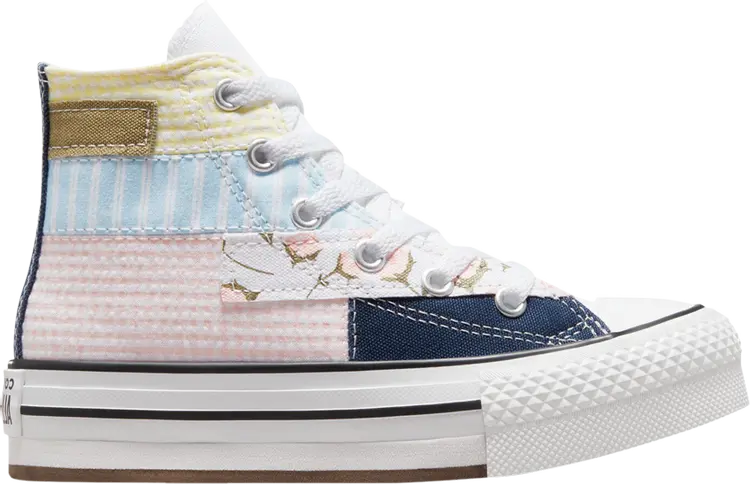 

Кроссовки Chuck Taylor All Star EVA Lift Platform High PS 'Patchwork - Floral', белый