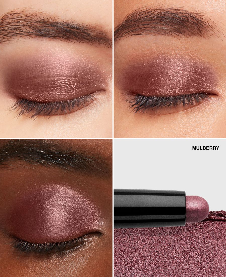 Стойкие водостойкие кремовые тени-карандаш для век Bobbi Brown, цвет mulberry — фото 3