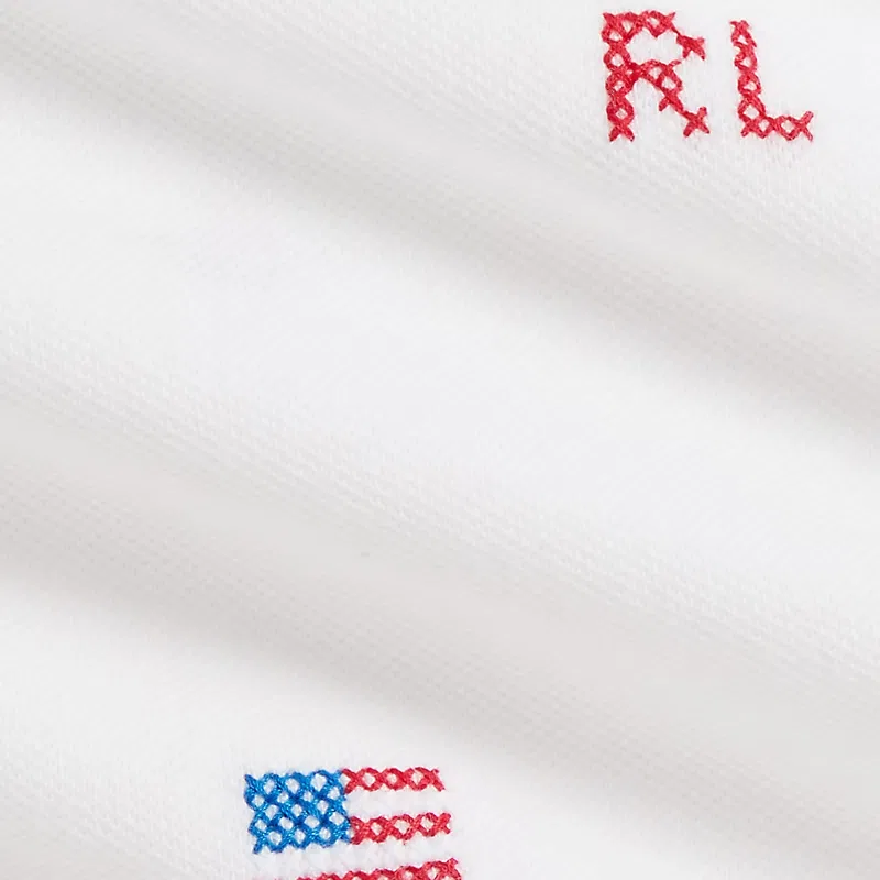 Детский комплект из двух предметов Polo Ralph Lauren белый — фото 4