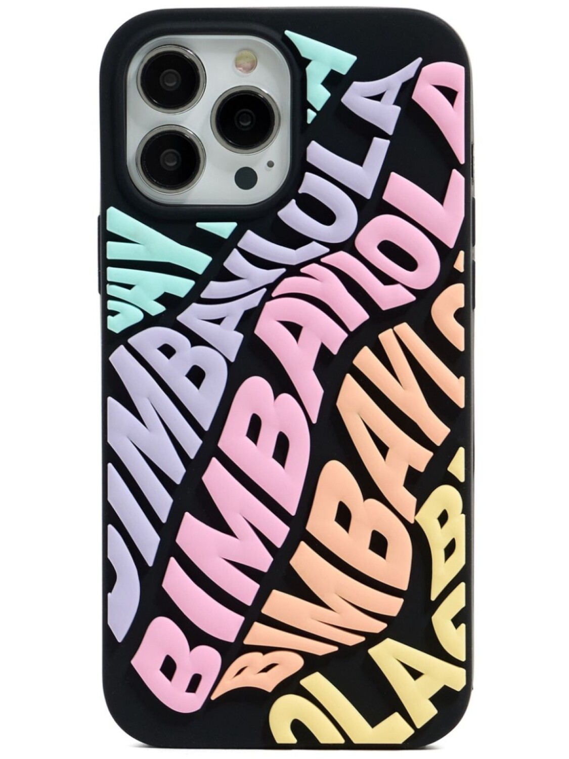 

Bimba y Lola чехол для iPhone 13 Pro Max с тисненым логотипом, черный