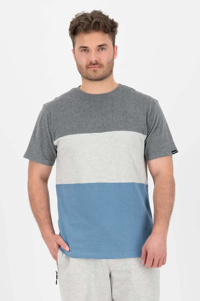 

Рубашка с круглым вырезом Alife & Kickin "BenAK A Shirt мужская рубашка с коротким рукавом", цвет Steal Melange
