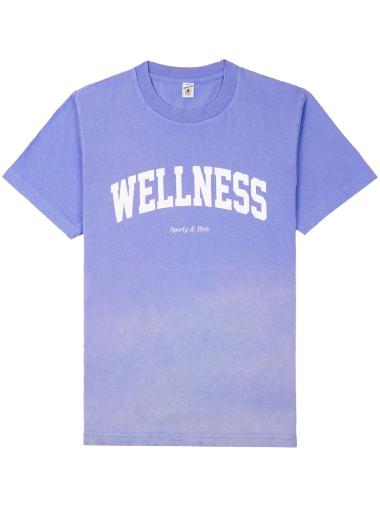 

Sporty & Rich футболка Wellness Ivy - Dip Dye Blue, синий