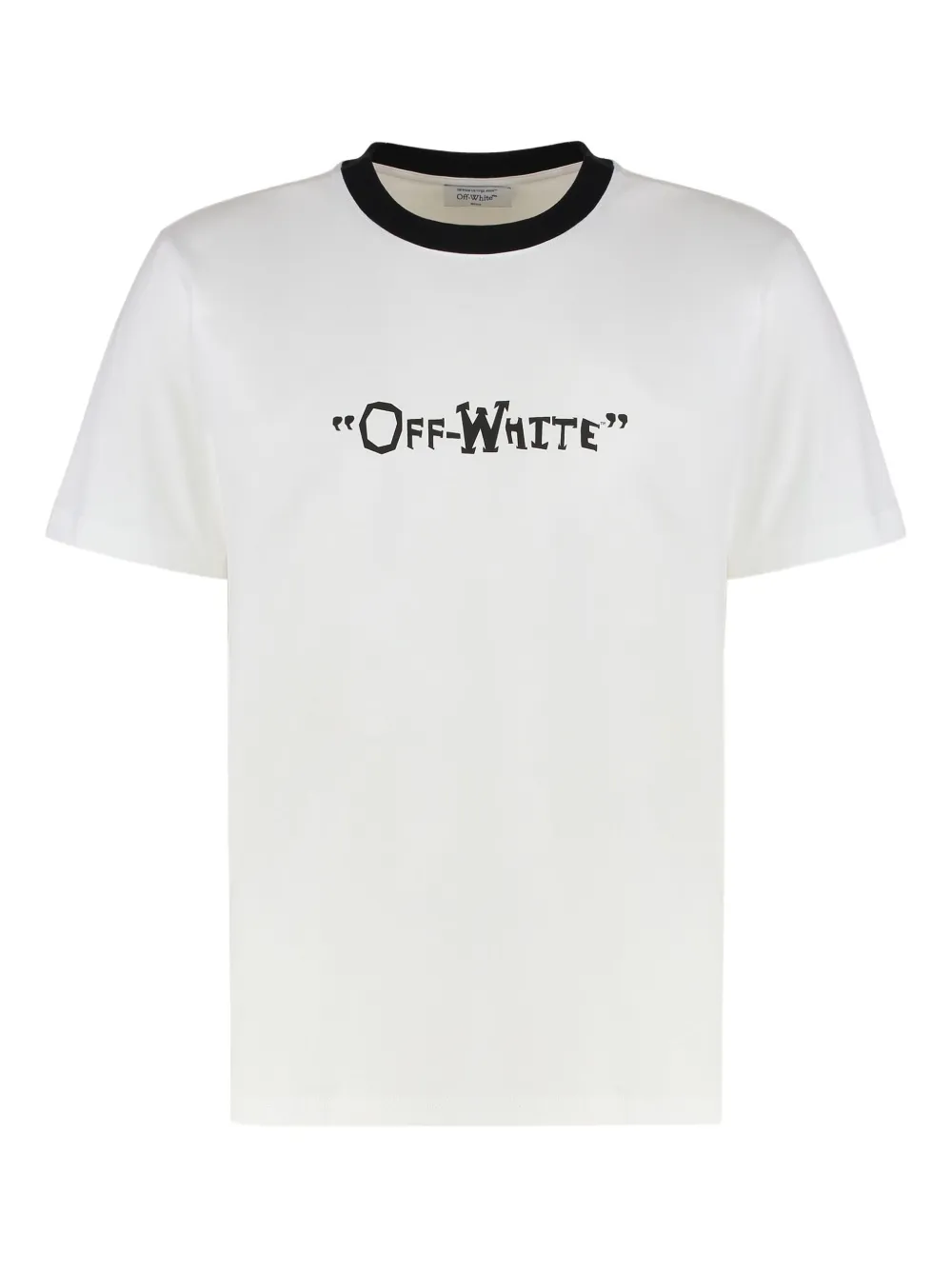 

Футболка из хлопкового микса Off-White, белый