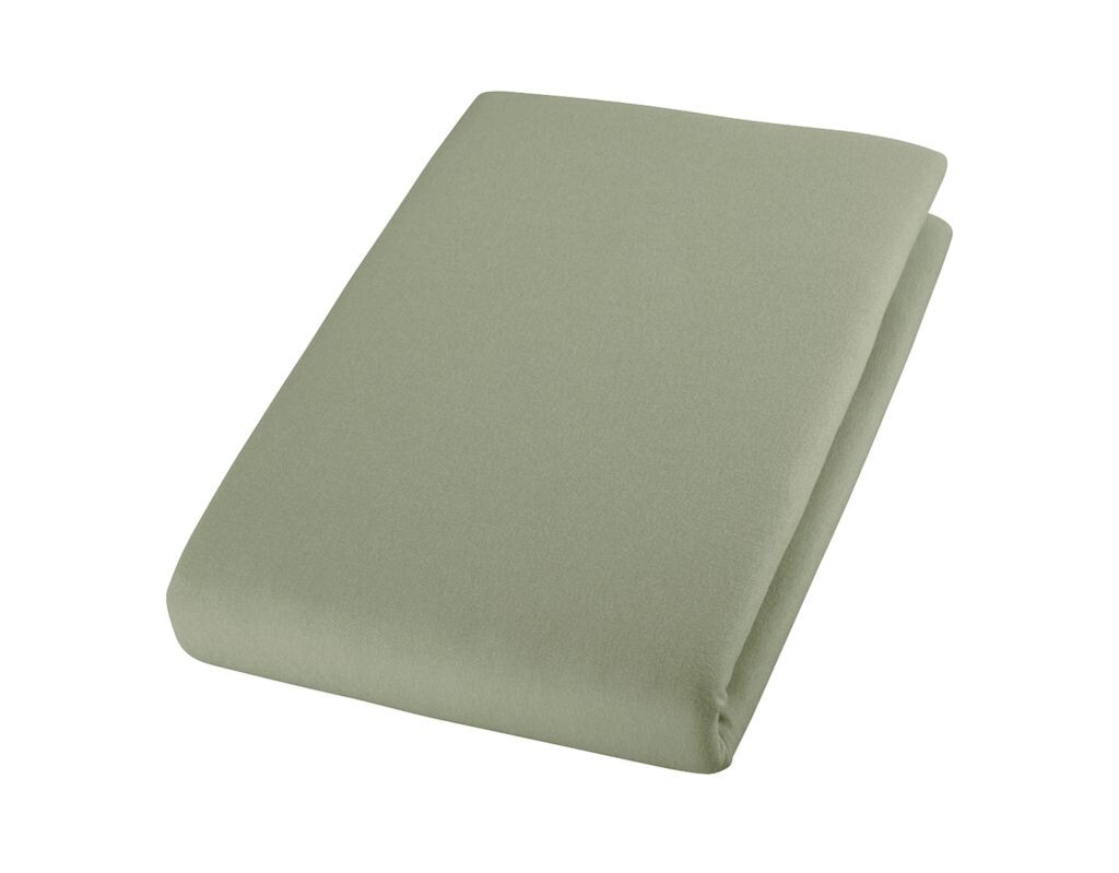 

Cotonea органический трикотаж приталенный простынь высотой до 18см цвет Алоэ-I600 размер 140х220 см