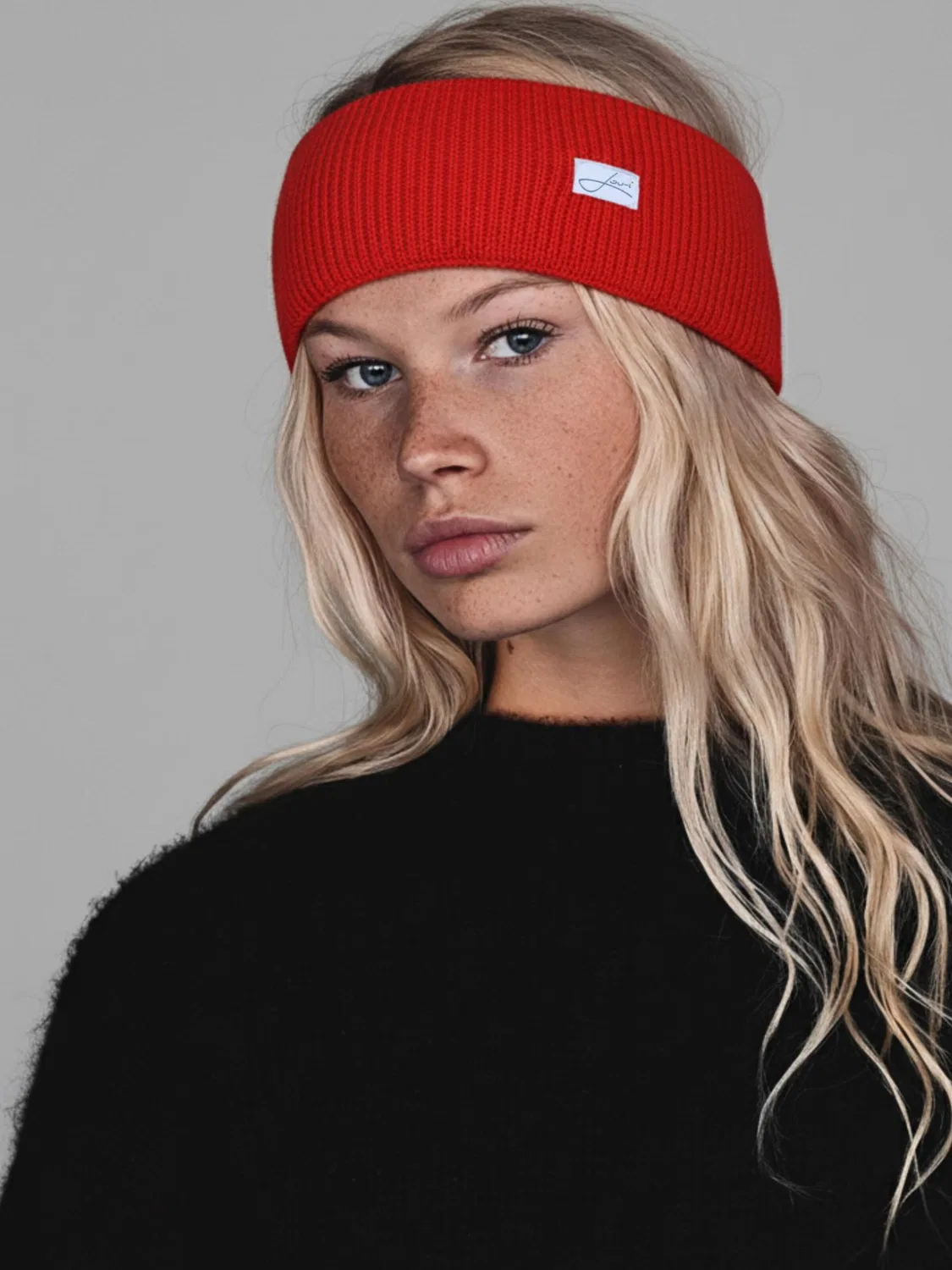 Повязка на голову Lou-I, Red — фото 3