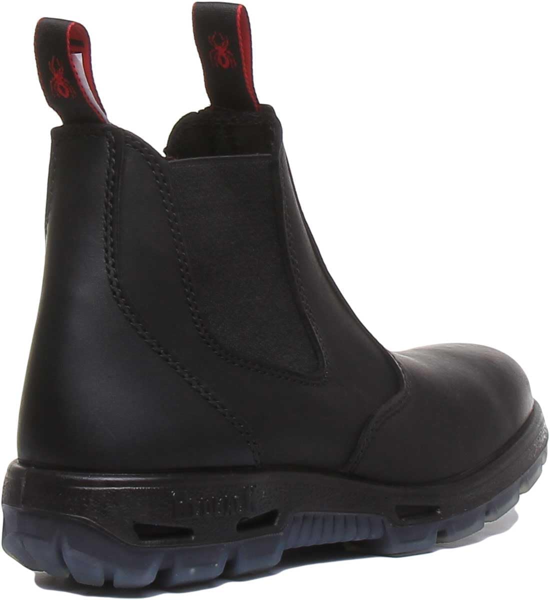 Ботинки Redback UBBK Easy Escape Slip-On с мягким носком, черные, размер Redback UK8.5 US9.5 — фото 3