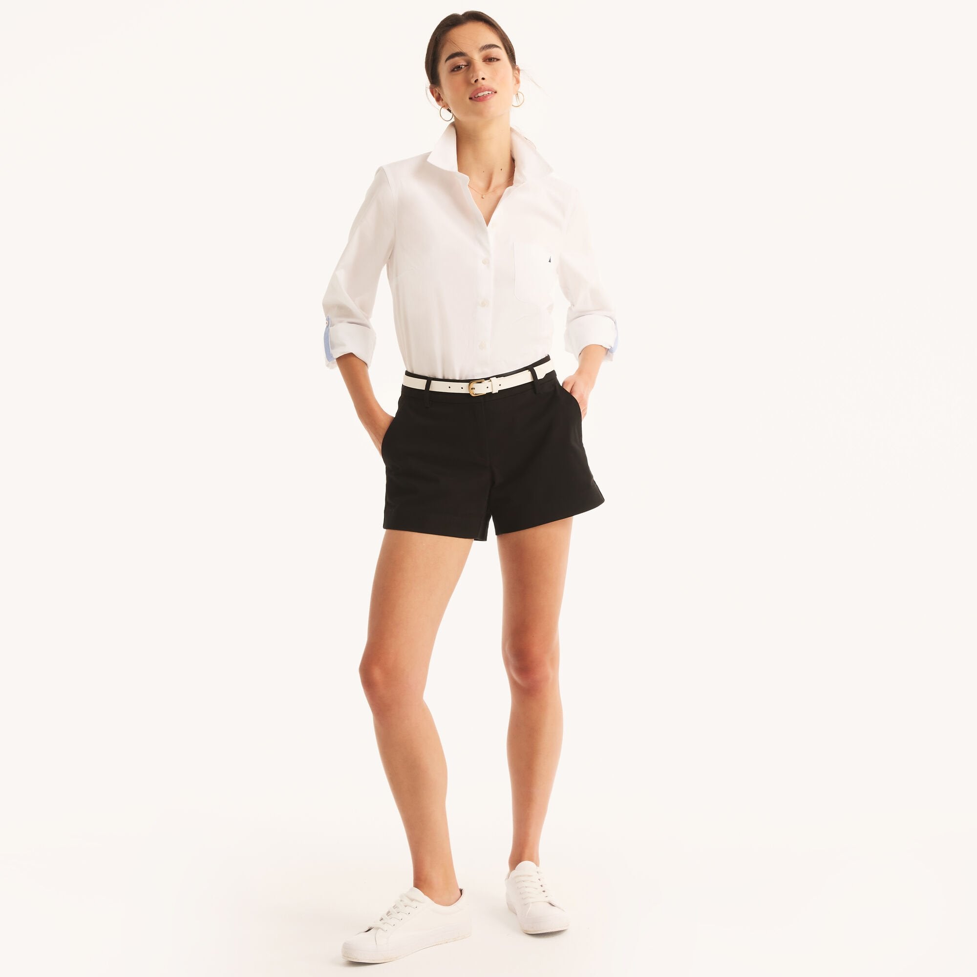 

Nautica женские 4" палубные шорты, цвет true black