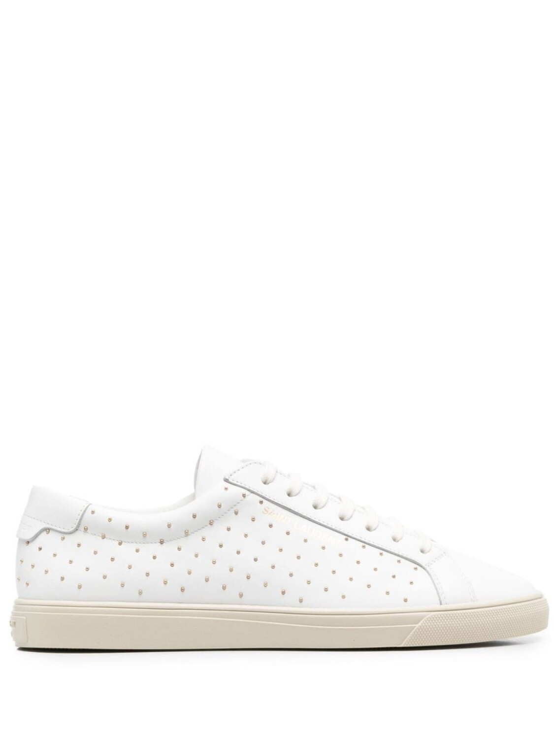 

Saint Laurent кеды с заклепками, белый