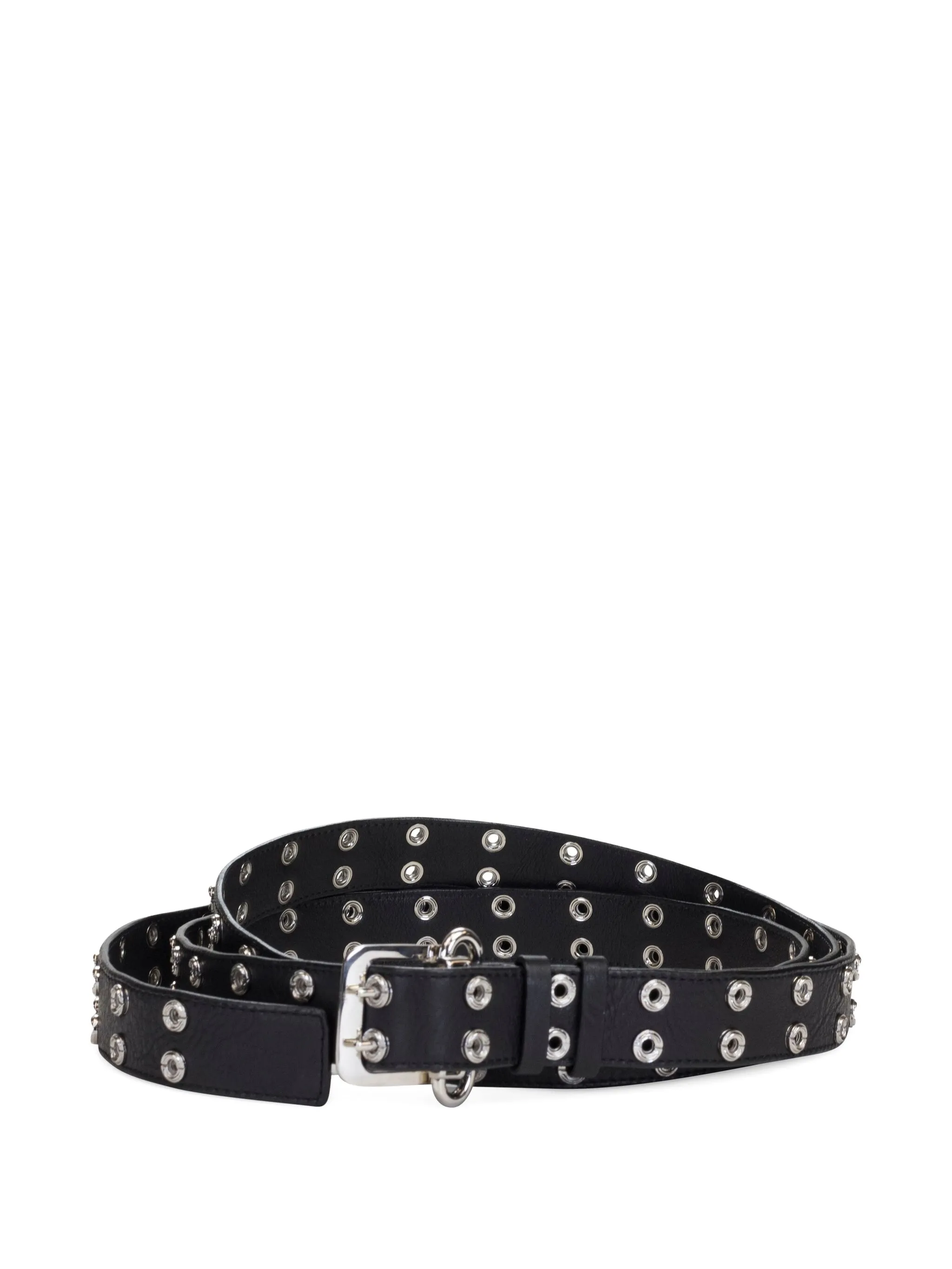 

Ремень с люверсами Ambush, черный