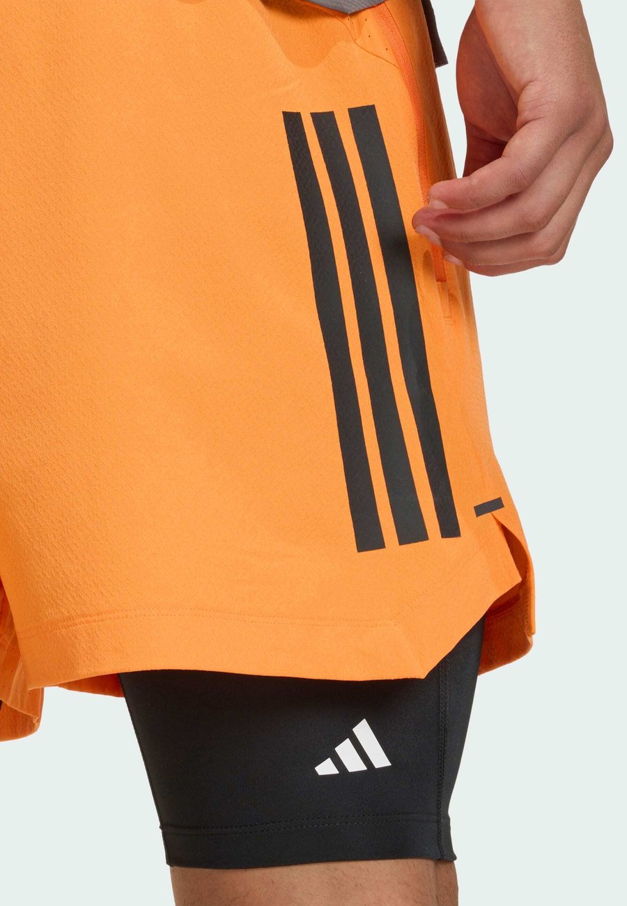 Спортивные шорты Adidas Performance D4T POWER 3 STRIPES, Pure Orange/Orange — фото 3
