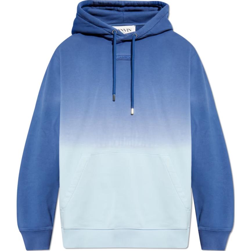 

Толстовка с длинными рукавами и завязками Lanvin, синий