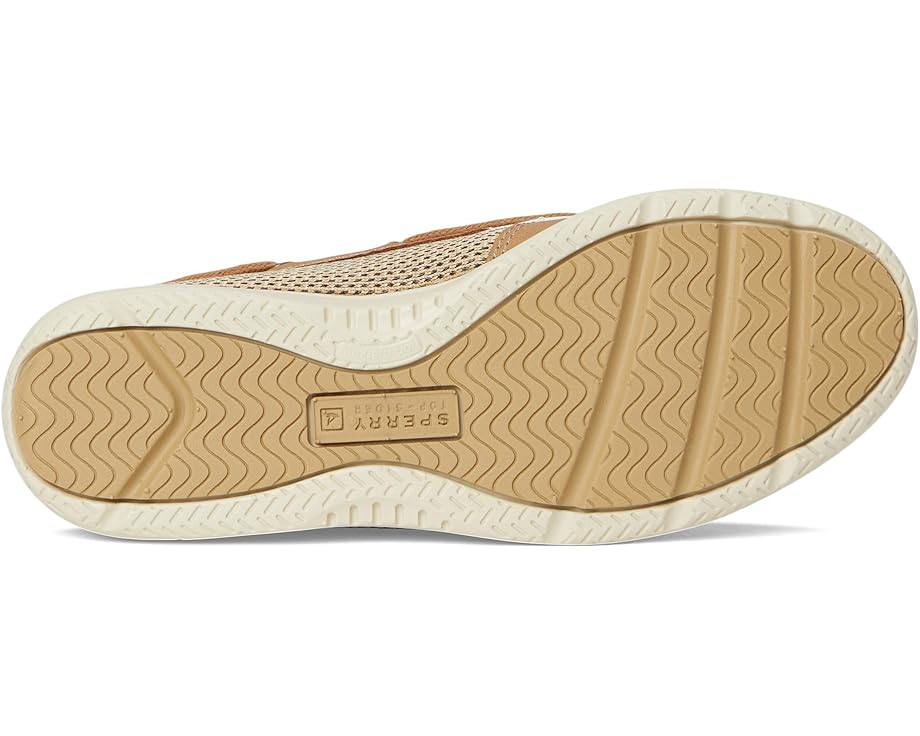 Детские лодочки Sperry Shoresider 3-Eye (Little Kid/Big Kid) Sperry Kids, Linen — фото 3