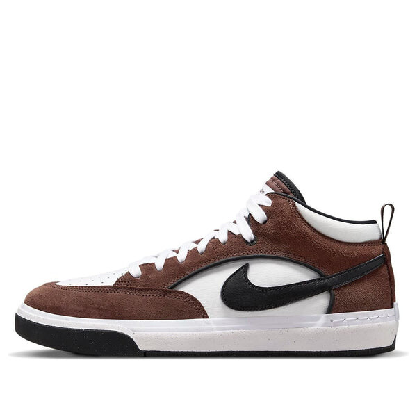 

Кроссовки sb react leo 'light chocolate' Nike, коричневый