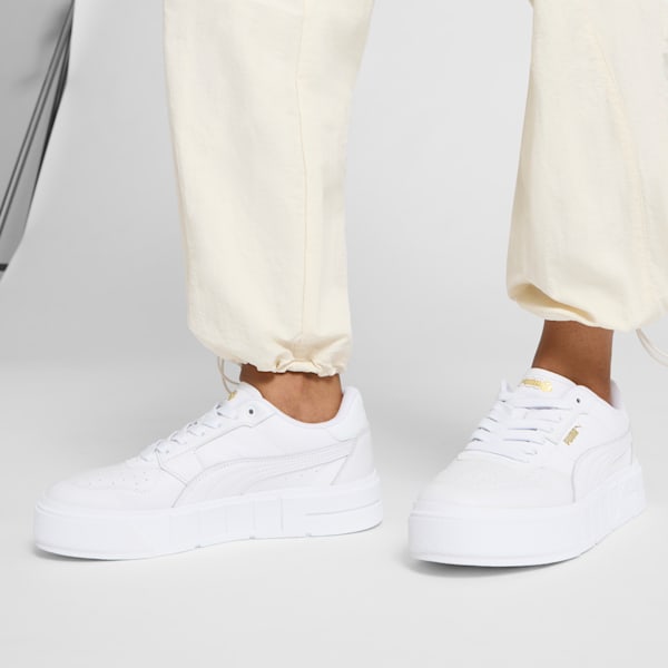 Женские кроссовки Cali Court Leather Puma, белый — фото 2