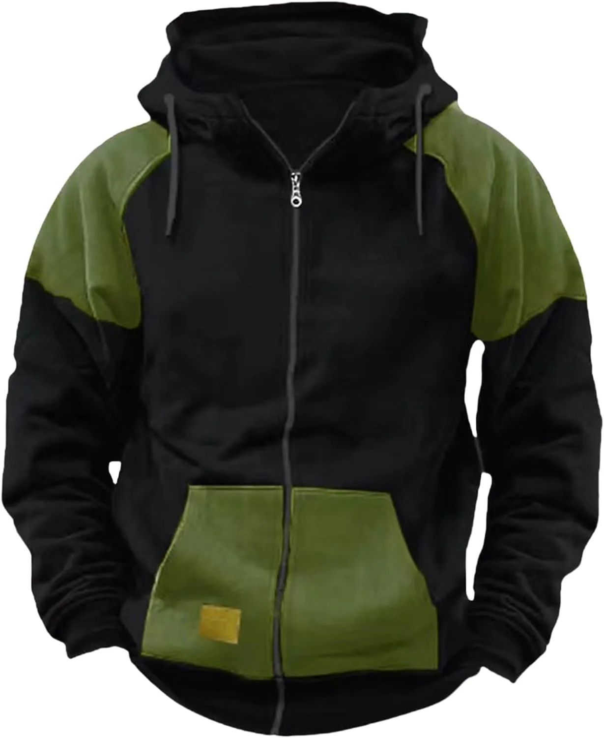 

Мужская худи на молнии тактическая куртка с карманами