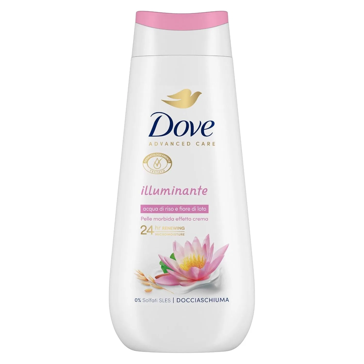 Увлажняющий гель для душа Dove Illuminante 225 мл Dove