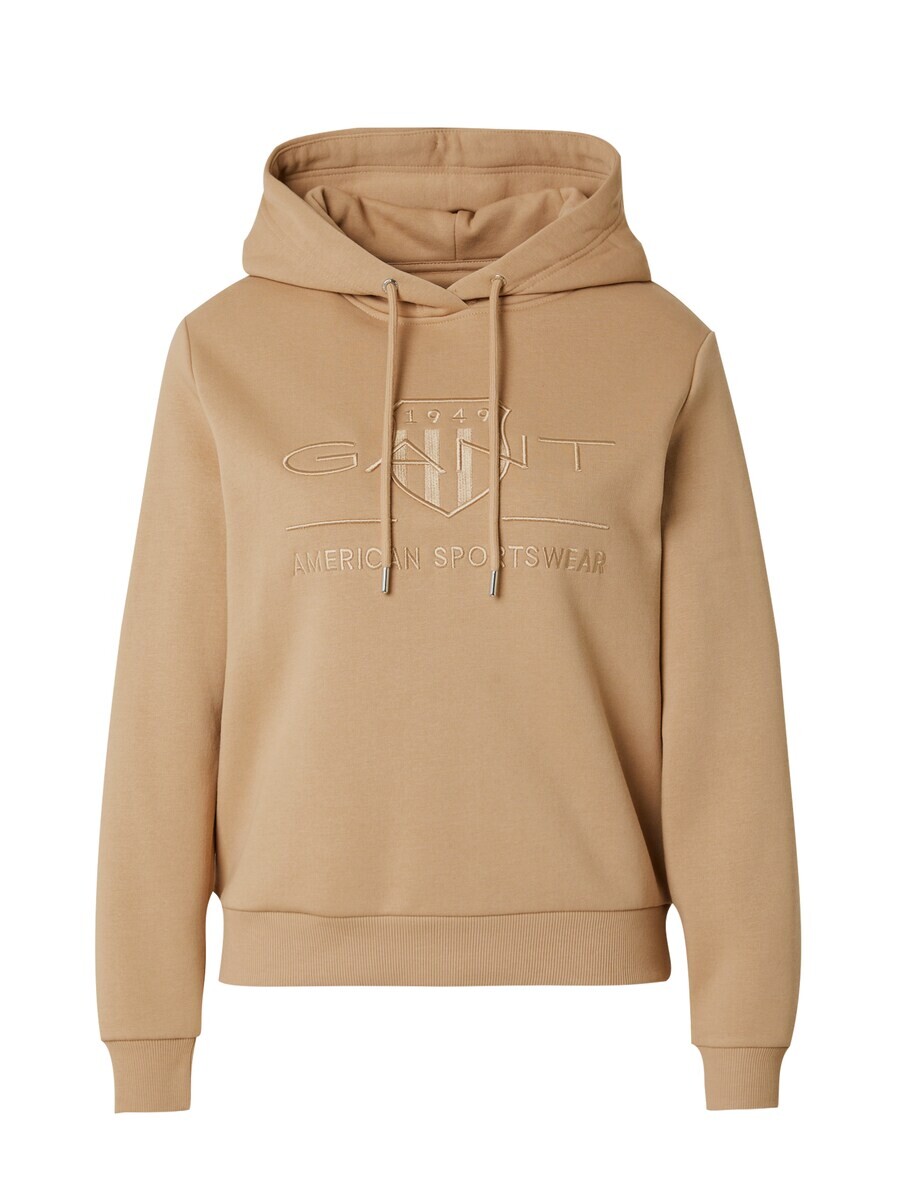 

Толстовка с капюшоном GANT Sweatshirt, светло-бежевый