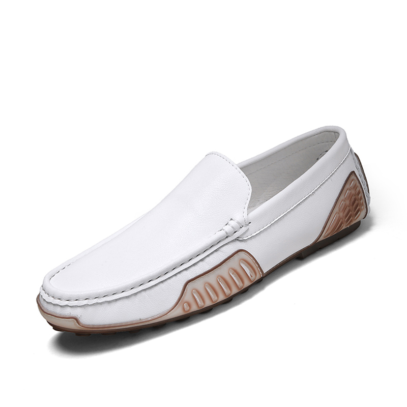 

KUPE Мокасины мужские белые, цвет White