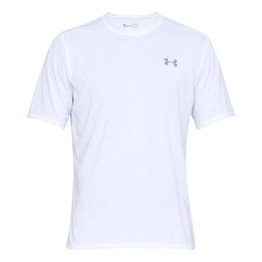 

Футболка men's ua siro ss casual sports breathable training round neck short sleeve white Under Armour, белый