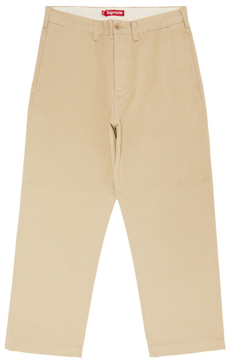 

Брюки-чиносы Supreme, коричневый