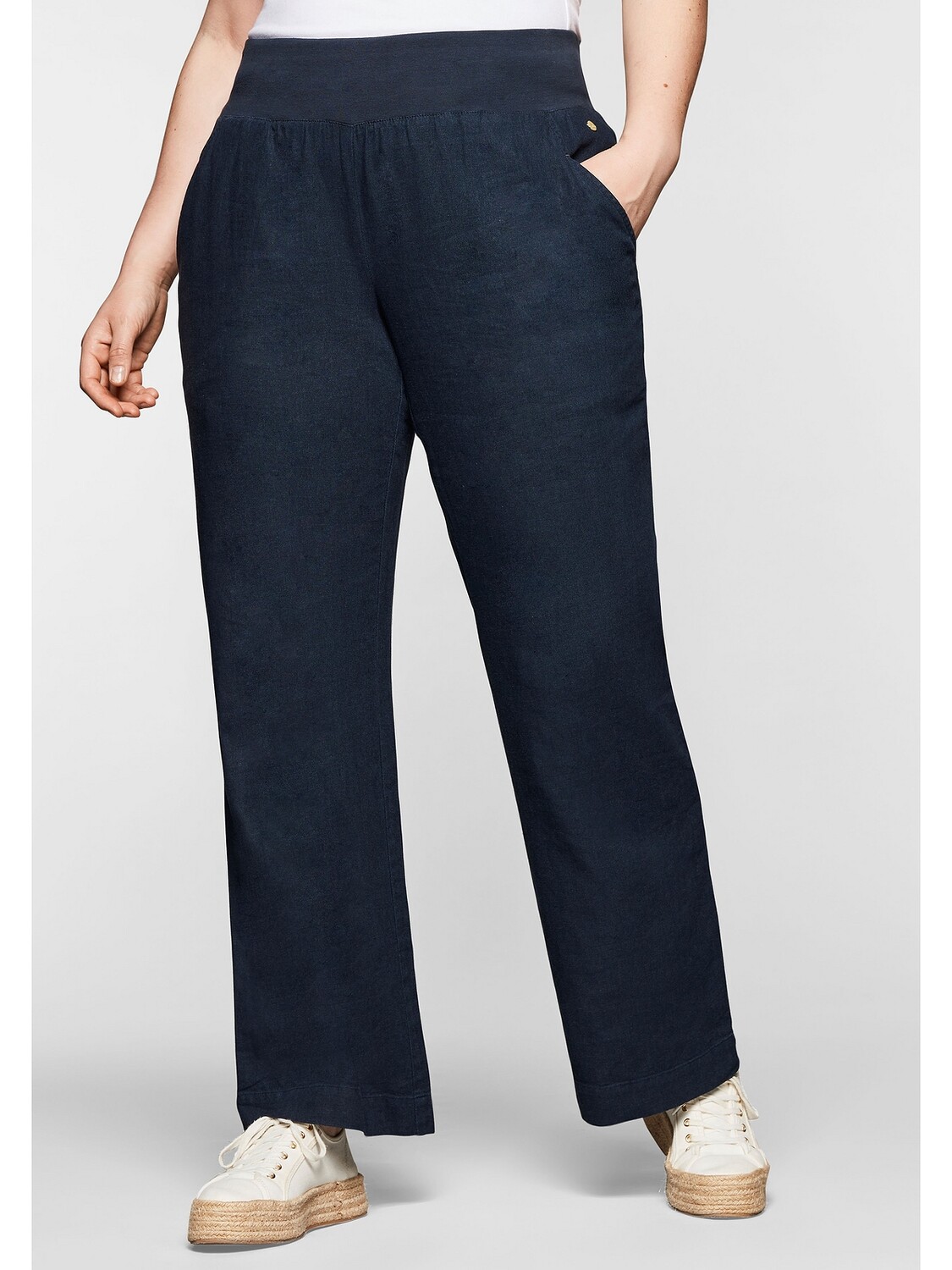 

Брюки sheego Hose, ночной синий