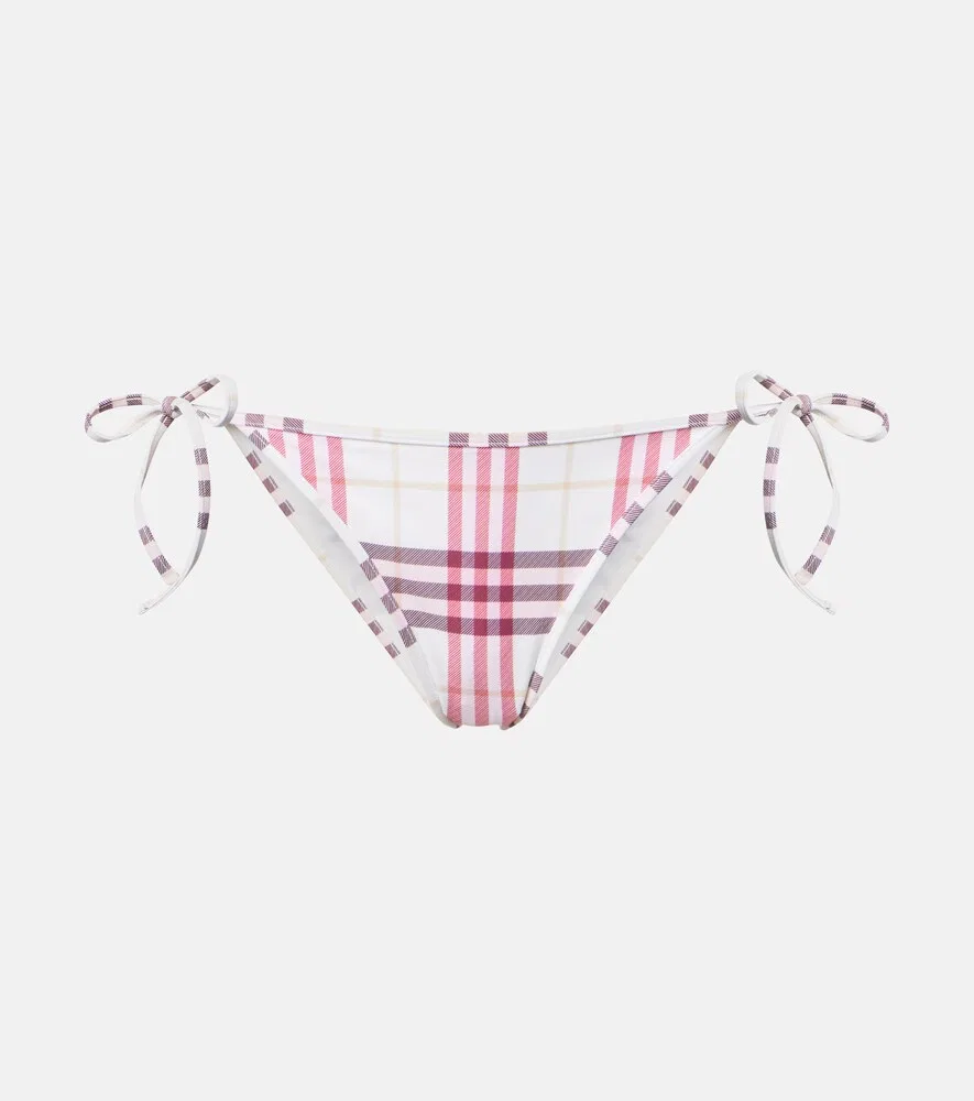 Плавки Burberry, женские, розовыйые