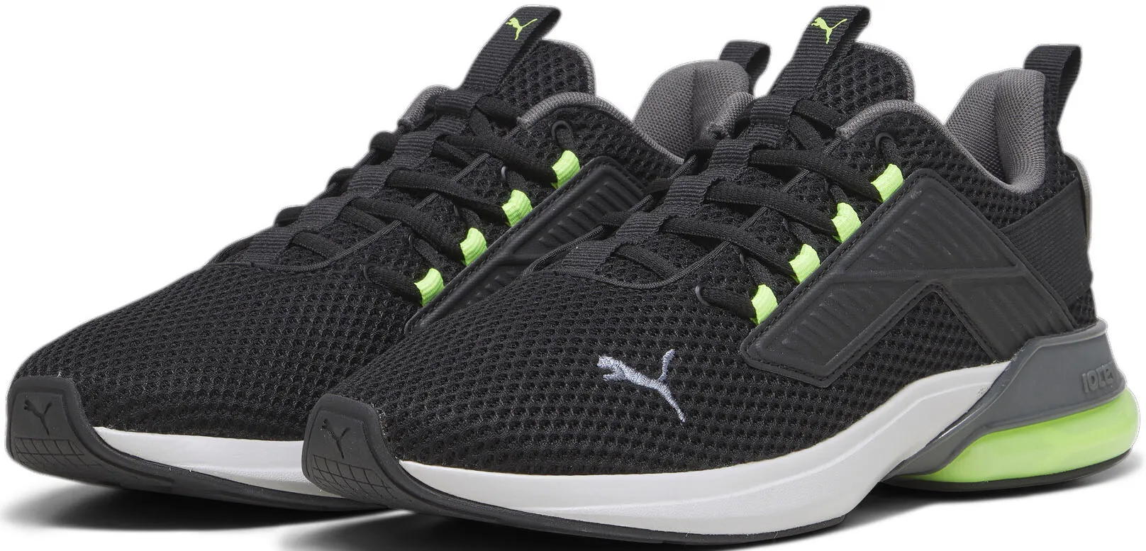 

Кроссовки PUMA "CELL RAPID", цвет Puma Black-Cool Dark Gray-Pro Green
