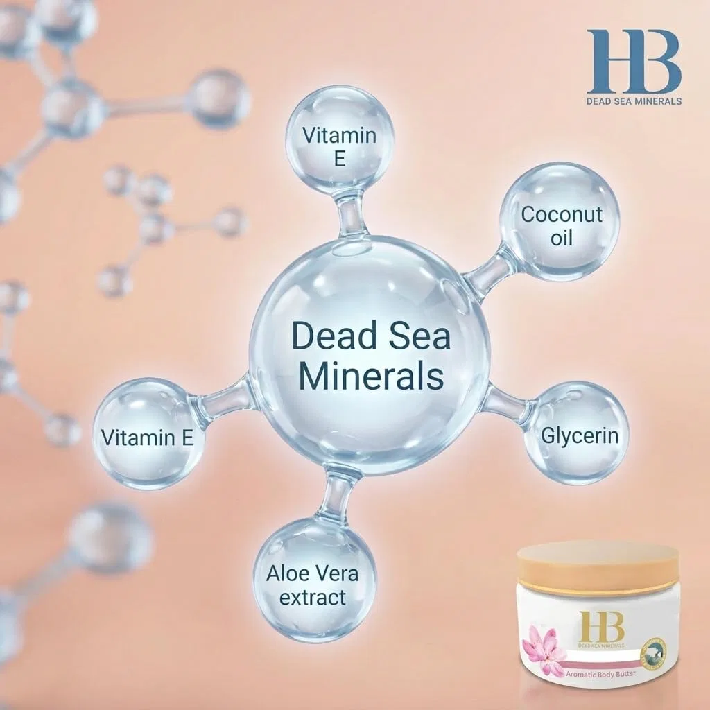 Ароматическое масло для тела H&B Dead Sea Treatment с мускусом, 350 мл H & B Health & Beauty Dead Sea Minerals — фото 3