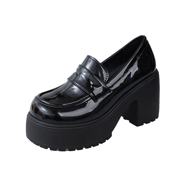 

Туфли женские повседневные Women's Casual Shoes Women's Shuxi, цвет Gloss Black