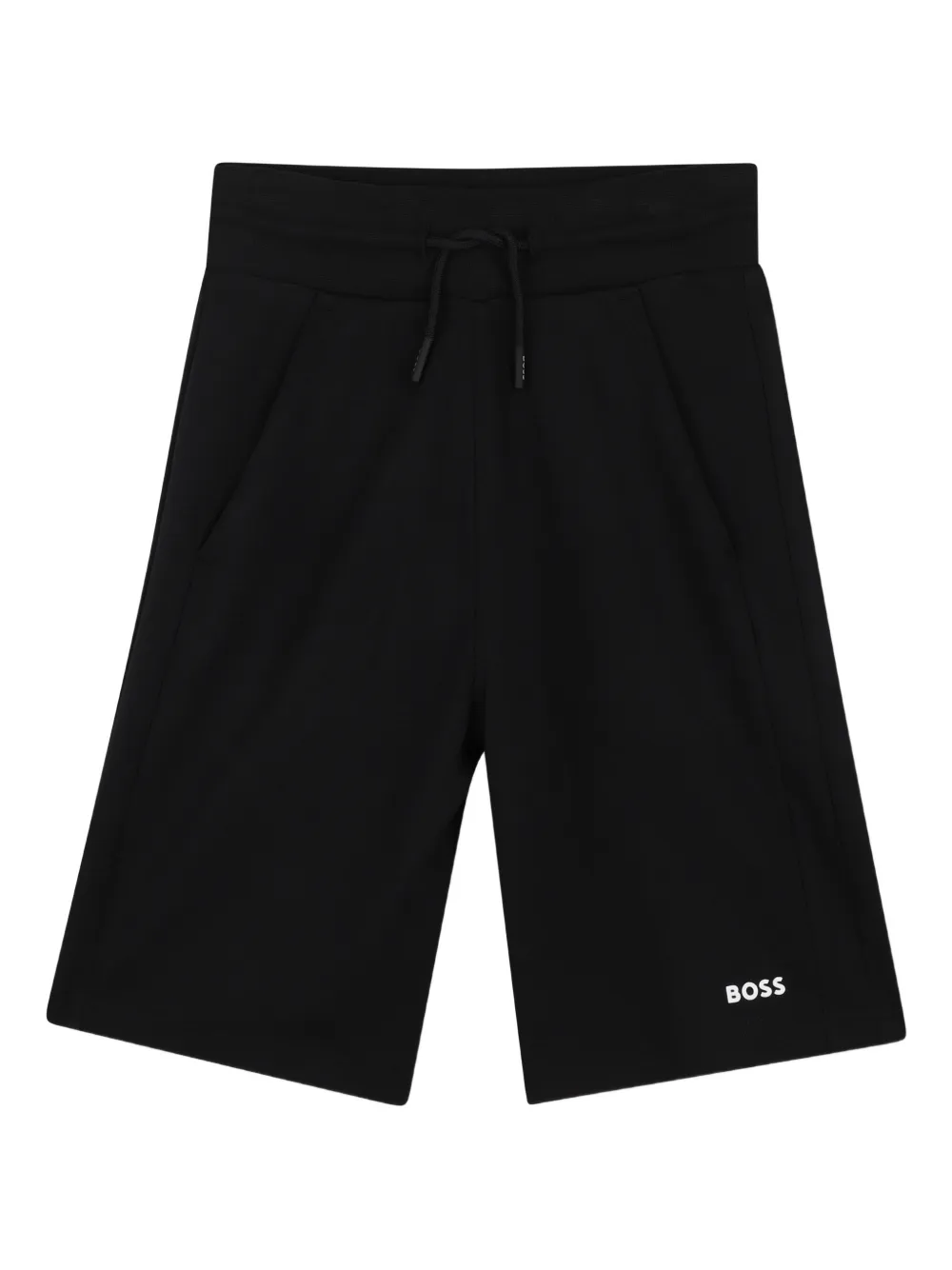 Комплект из топа и шортов с логотипом BOSS Kidswear, белый — фото 2