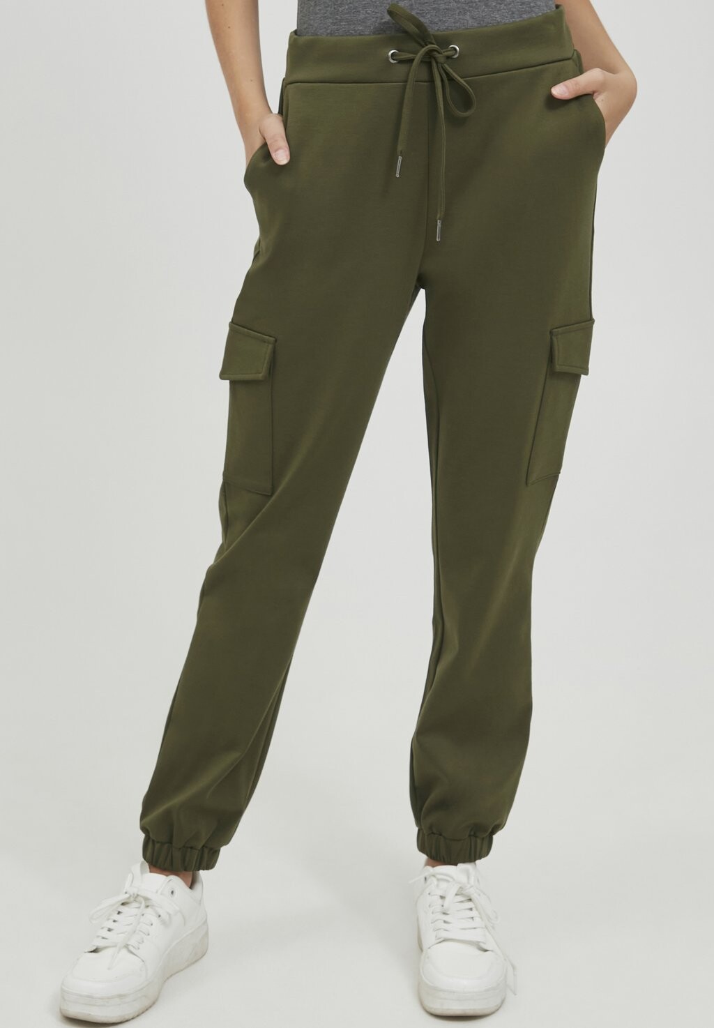

Брюки карго OXHENNI Oxmo, цвет ivy green