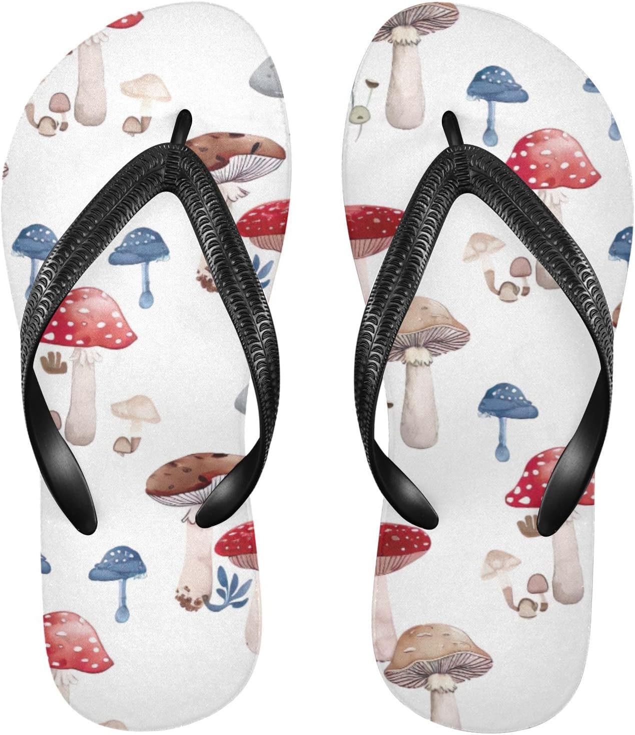 

Шлепанцы «Красный гриб» для пляжа, летние повседневные сандалии для женщин и мужчин, тапочки для душа, размер XS Kfbe