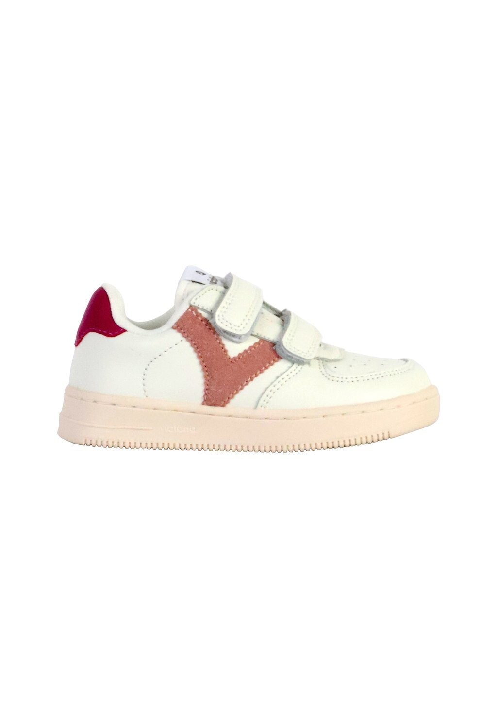Кроссовки на шнуровке Victoria Shoes, розовый — фото 3