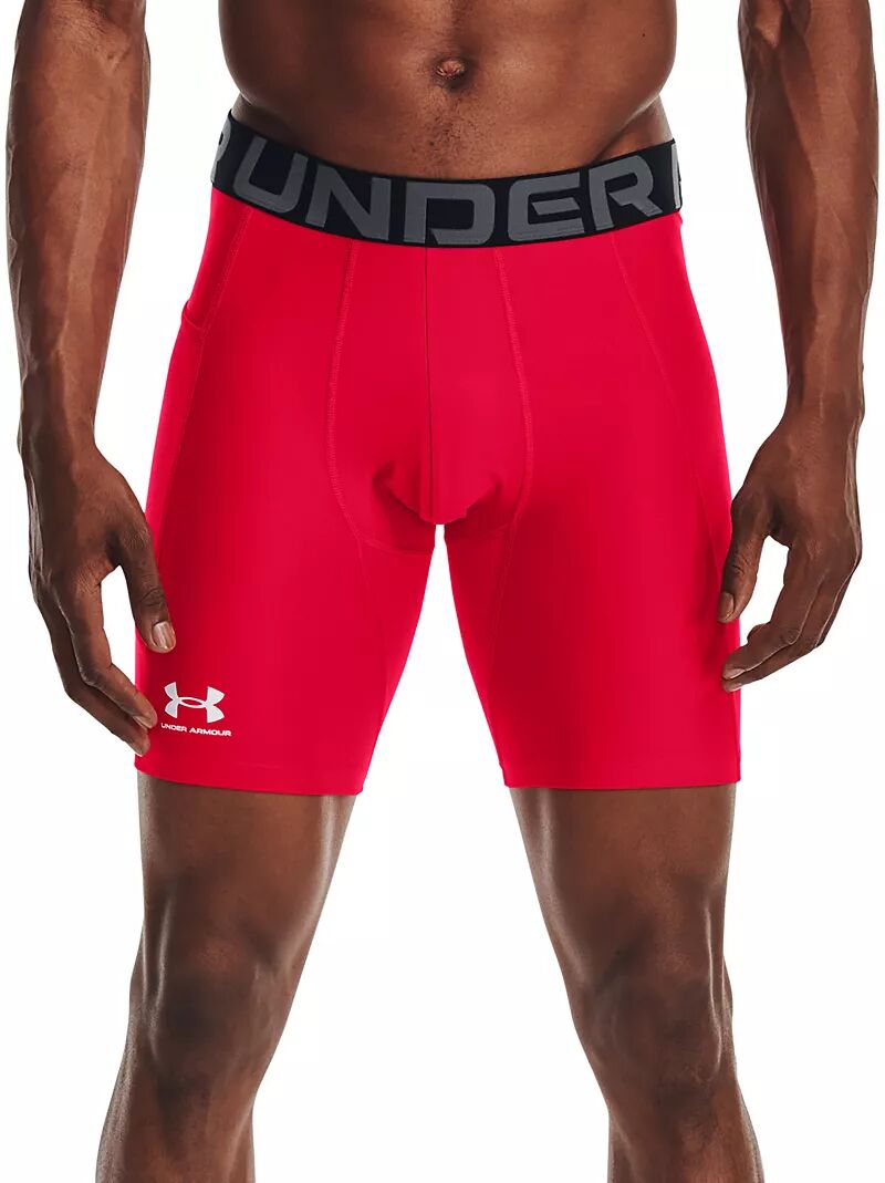 

Мужские компрессионные шорты Under Armour HeatGear 6 дюймов, красный