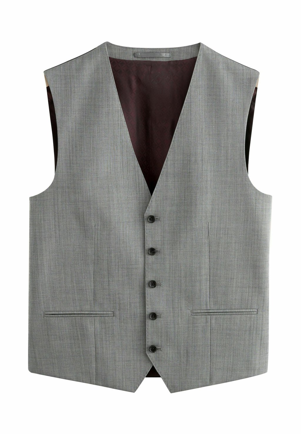 Костюмный жилет Waistcoat Next, серый — фото 4