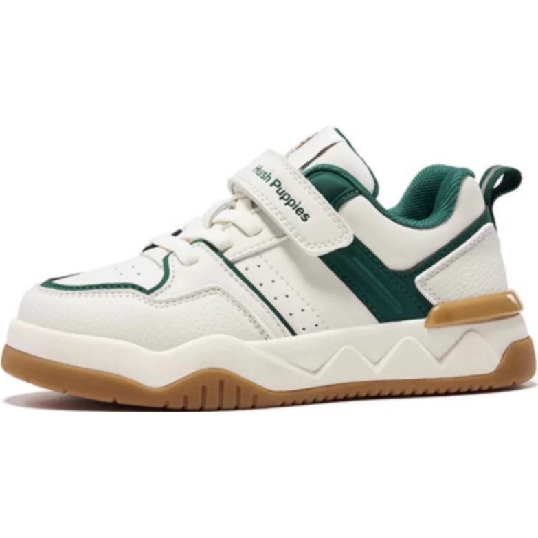 

Антискользящие износостойкие низкие детские скейтерские кроссовки Kids' Hush Puppies, зеленый