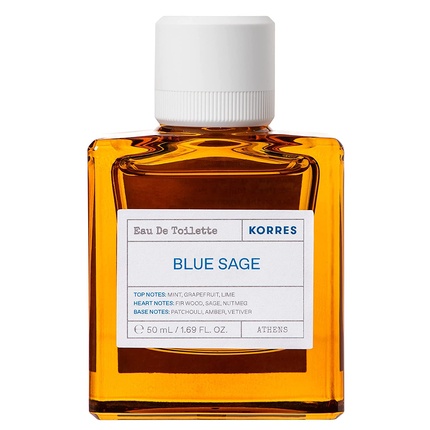 

Мужская туалетная вода KORRES BLUE SAGE Eau De Toilette for Men Dermatologically Tested Vegan 50ml