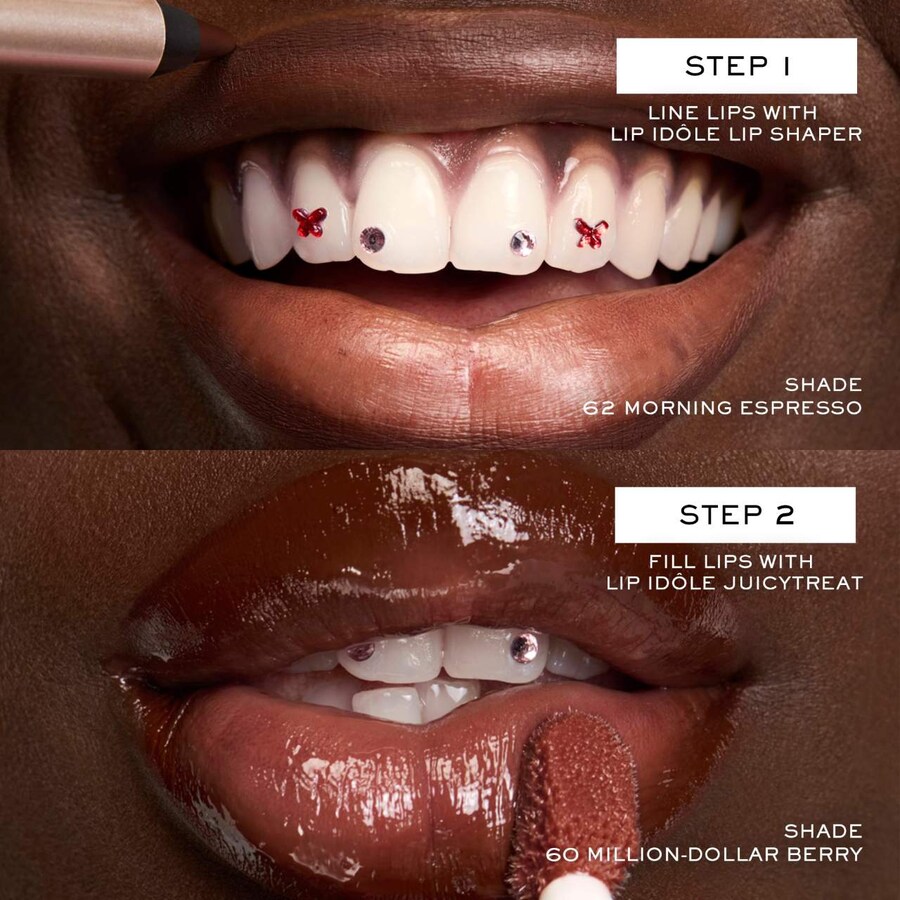 Блеск для губ Lancôme Lip Idôle JuicyTreat, 25 Toffee Talk, 9 мл — фото 4