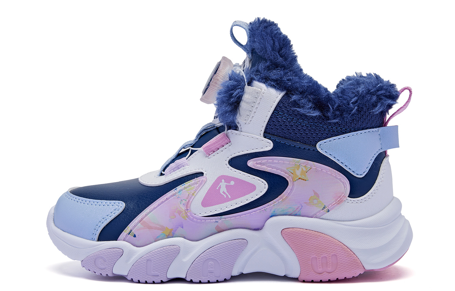 

Баскетбольные кроссовки для детей дошкольного возраста QIAODAN, синий