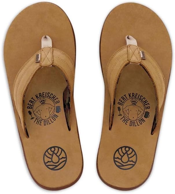 

Freewaters The Dillon 2.0 - Мужские кожаные сандалии для торжеств, Tan