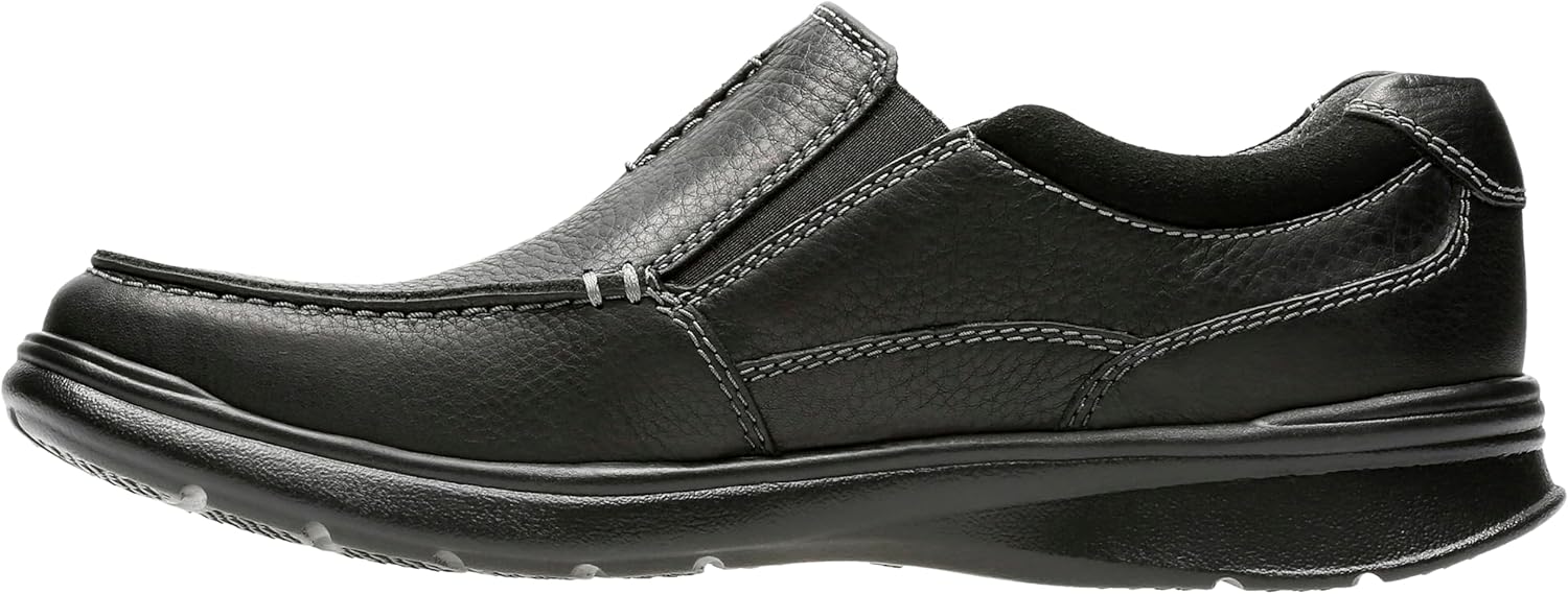 Мужские слипоны Clarks Escalade, черный — фото 4