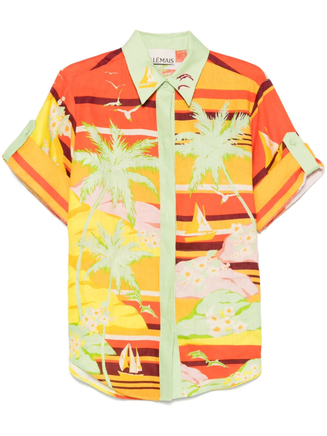 

Футболка ALEMAIS Palm Island, зеленый