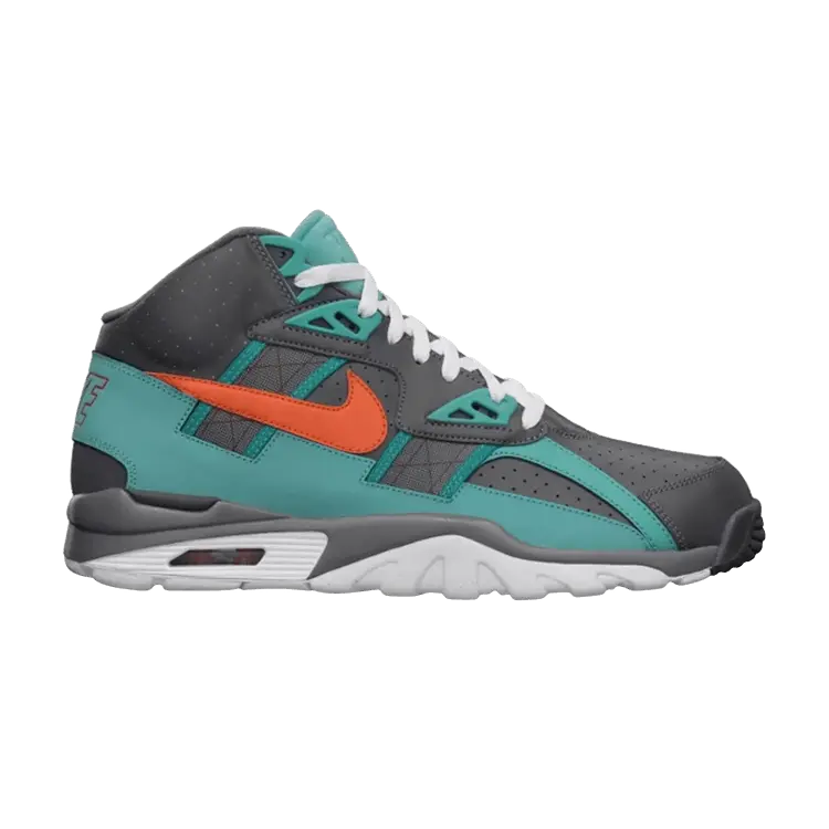 

Кроссовки Nike Air Trainer SC High 'Miami Dolphins', серый