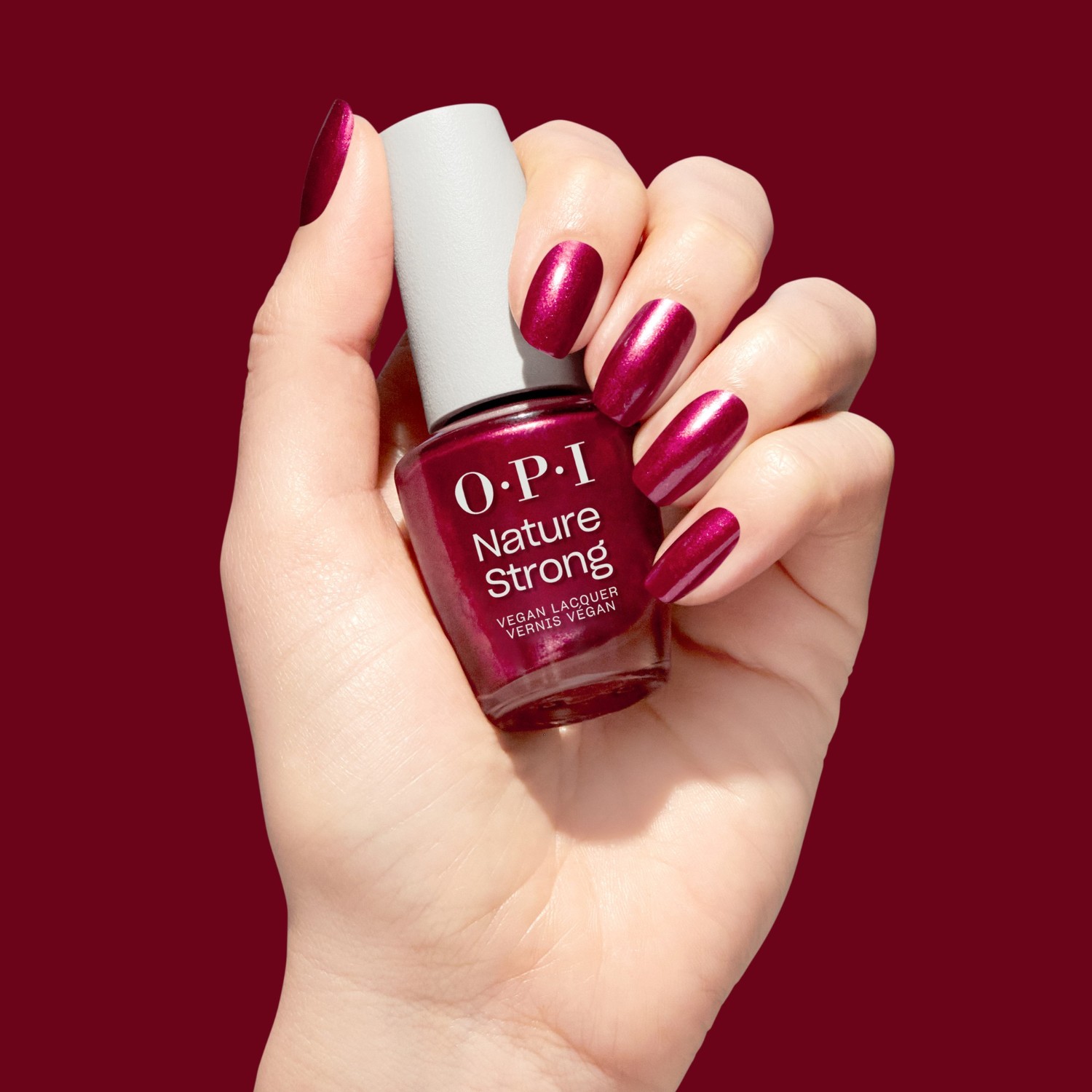 Лак для ногтей nature strong vegan Opi, nat013 - nat - raisin your voice, объем 15 мл — фото 4