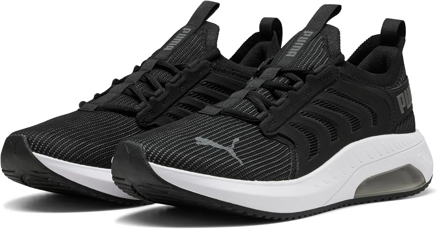 Мужские кроссовки для бега по шоссе Puma Ayro, Puma Black Cool Dark Grey Puma White