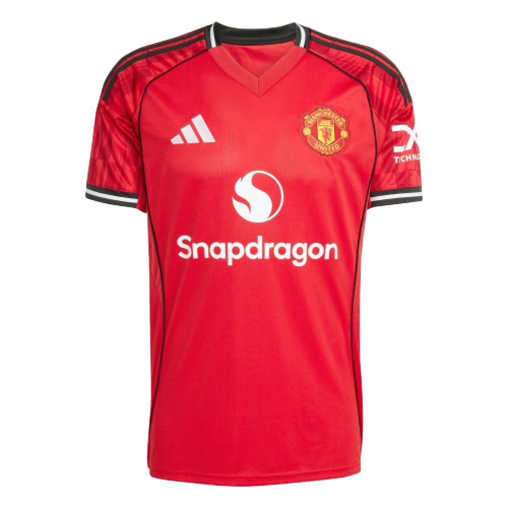 

Футболка Manchester United 25/26 Home с доставкой для участников AdiClub Adidas, красный