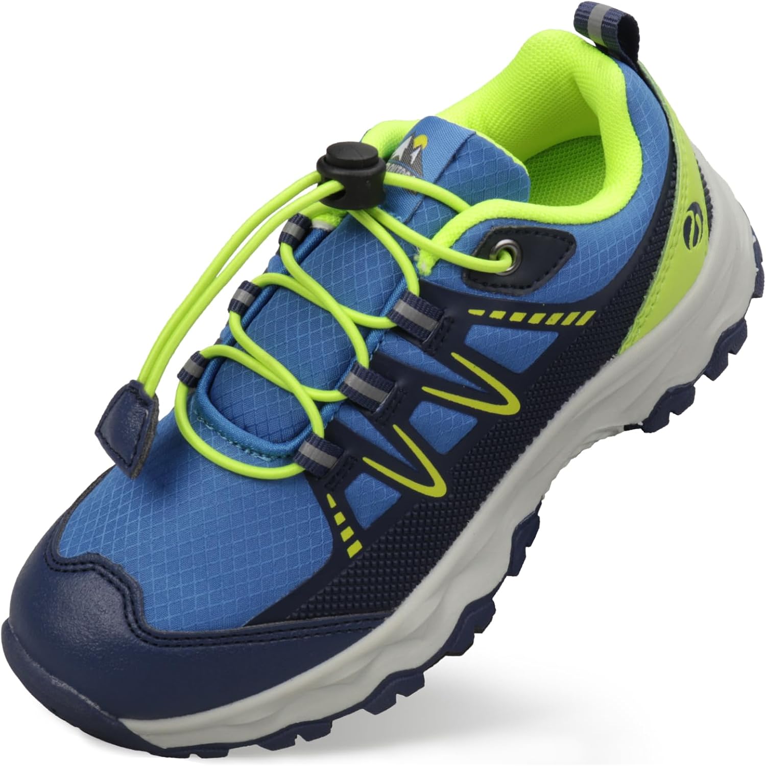 

Детские кроссовки UOVO для мальчиков и девочек, водонепроницаемые для походов и бега, модные кроссовки на трейл, дышащие, легкие, противоскользящие, для прогулок на улице и спорта (для младших/старших детей), зеленый