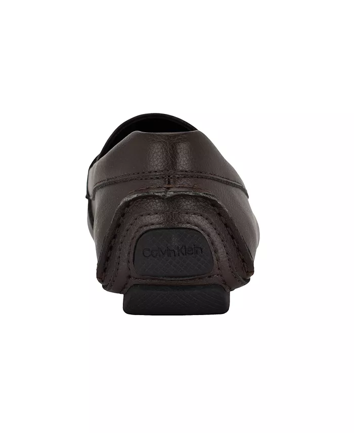 Мужские повседневные лоферы Moscow Casual Slip-On Calvin Klein, коричневый — фото 3