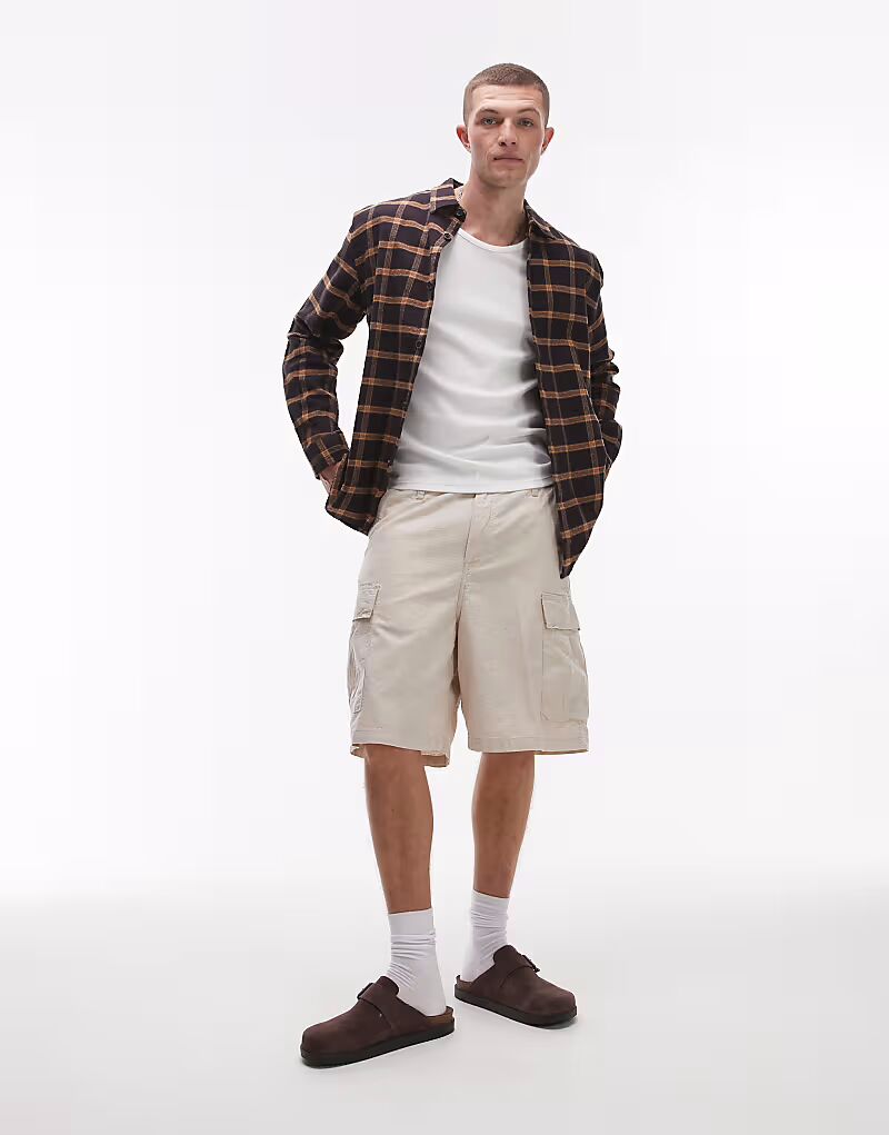 

Carhartt WIP alan шорты карго бежевого цвета