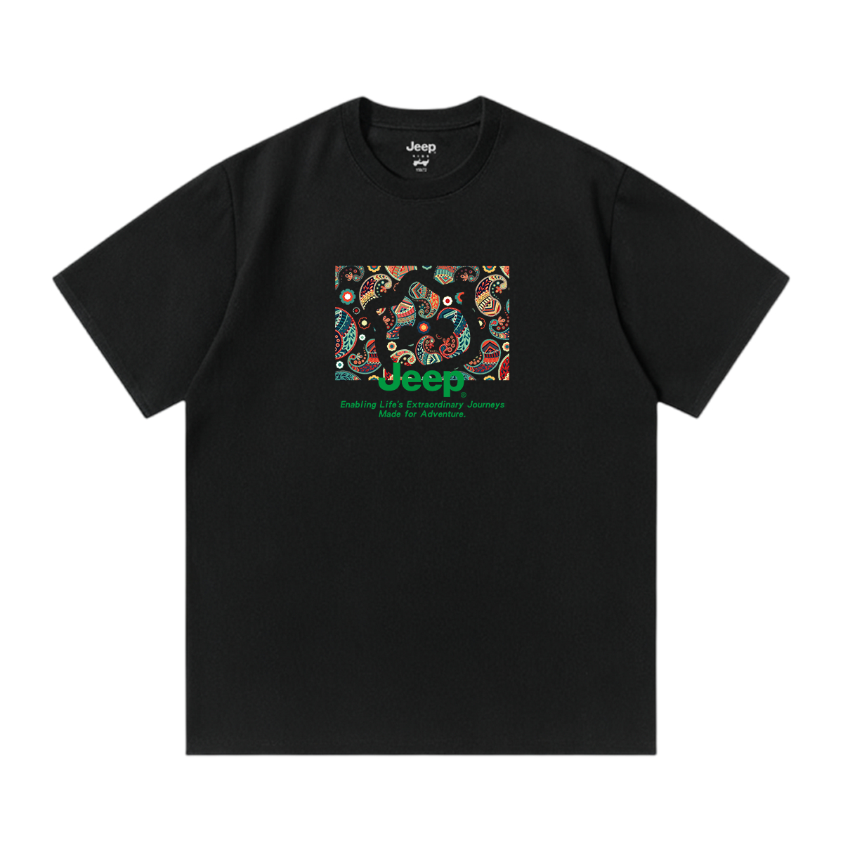 Футболка Unisex Crew Neck Moderate Jeep, sky синий — фото 3